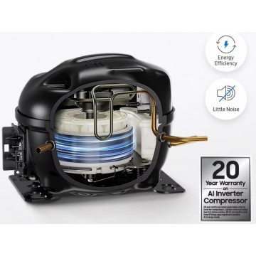 Samsung Ψυγείο Ντουλάπα 640lt Total NoFrost Υ178.4xΠ91.2xΒ72.6εκ. Inox RS70F64KETEF Samsung Ψυγείο Ντουλάπα 640lt Total NoFrost Υ178.4xΠ91.2xΒ72.6εκ. Inox RS70F64KETEF